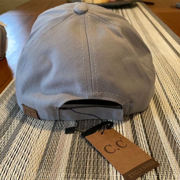 C.C Gray Rosé All Day Baseball Cap - Picture 3 of 6
